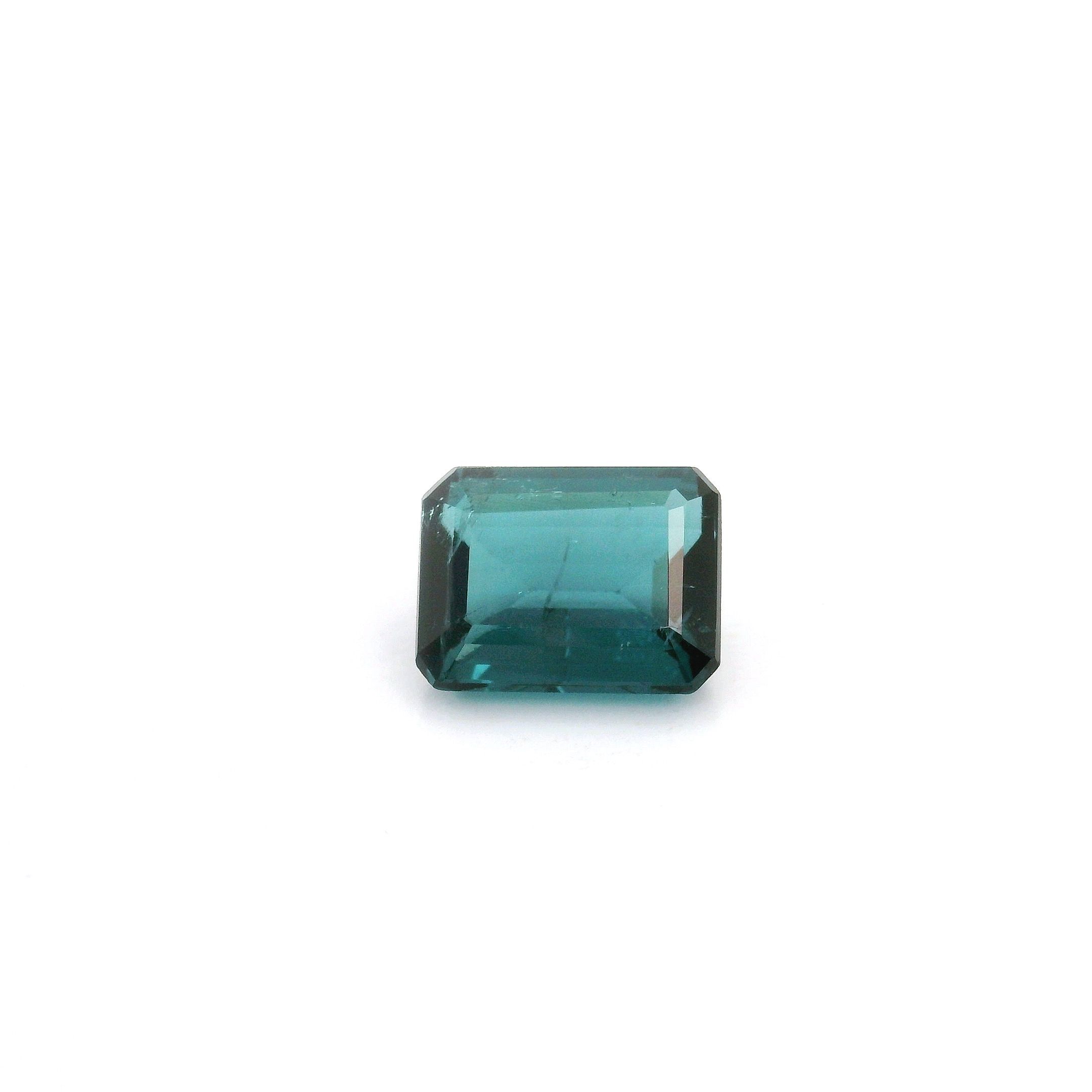 Turmalin 1,56 ct, niebieski, szlif ośmiokątny