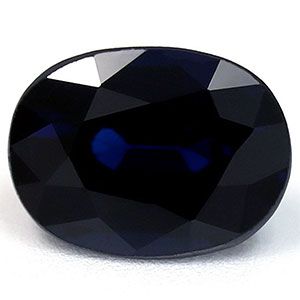 Szafir 1,95 ct, niebieski, szlif owalny