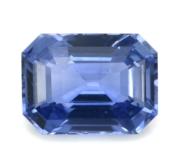 SAPPHIRE FACETED 1.84ct BLUE Blue EC SRILANKA HEATED