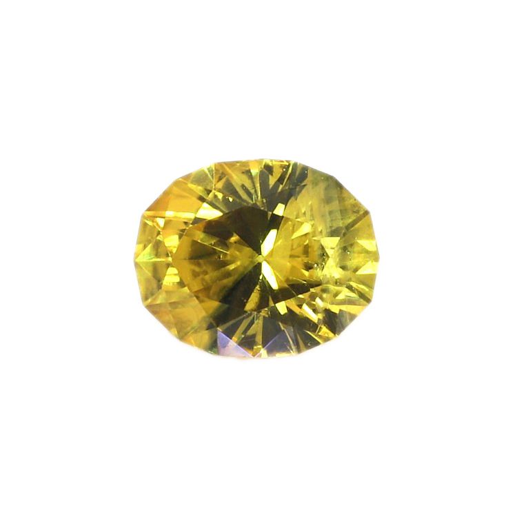 SAPPHIRE FACETED 0.92ct YELLOW Yellow EC AUSTRALIA HEATED