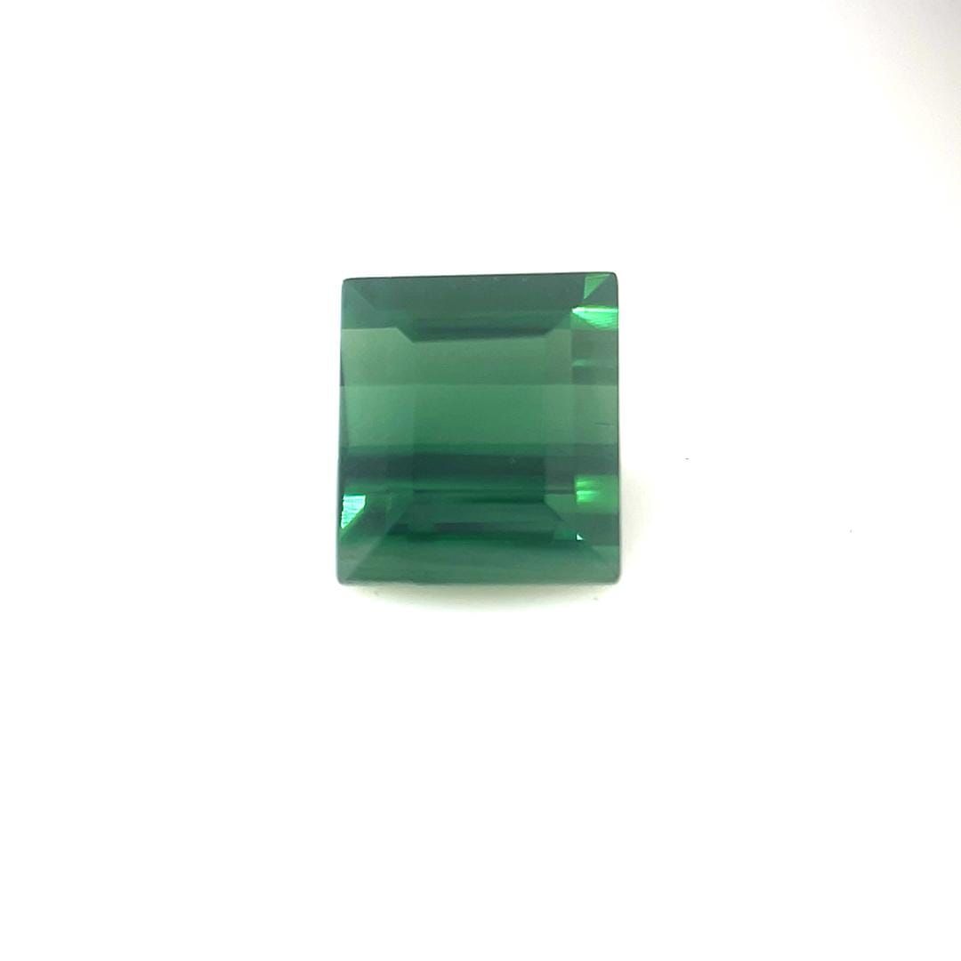 Turmalin 1,18 ct, zielony, szlif bagietka