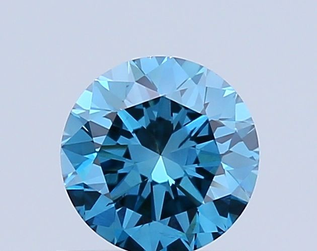 0.61 CT Fancy Vivid Blue ROUND