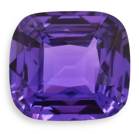 SAPPHIRE FACETED 2.57ct PURPLE Purple EC MADAGASCAR NONE