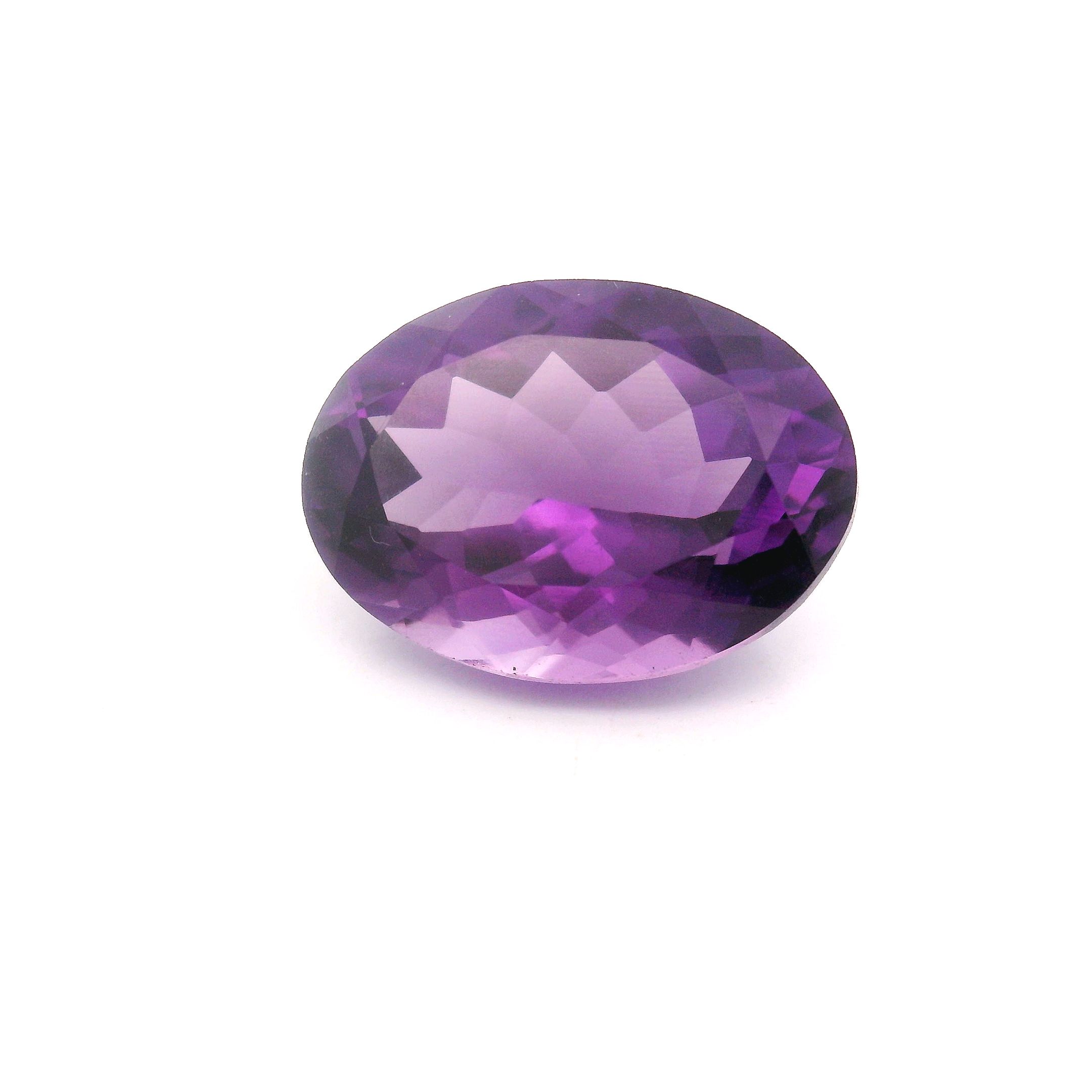 6 ct Oval amethyst