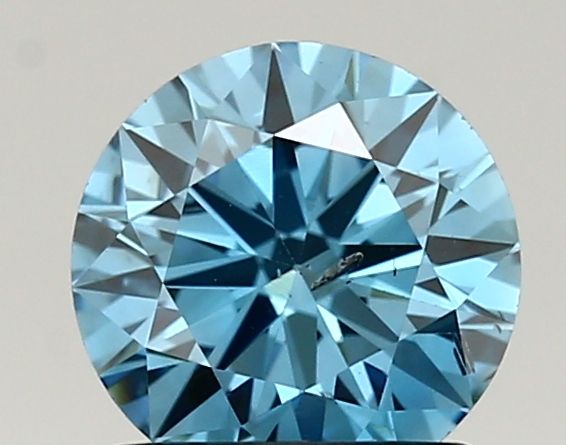 1.08 CT Fancy Vivid Blue ROUND