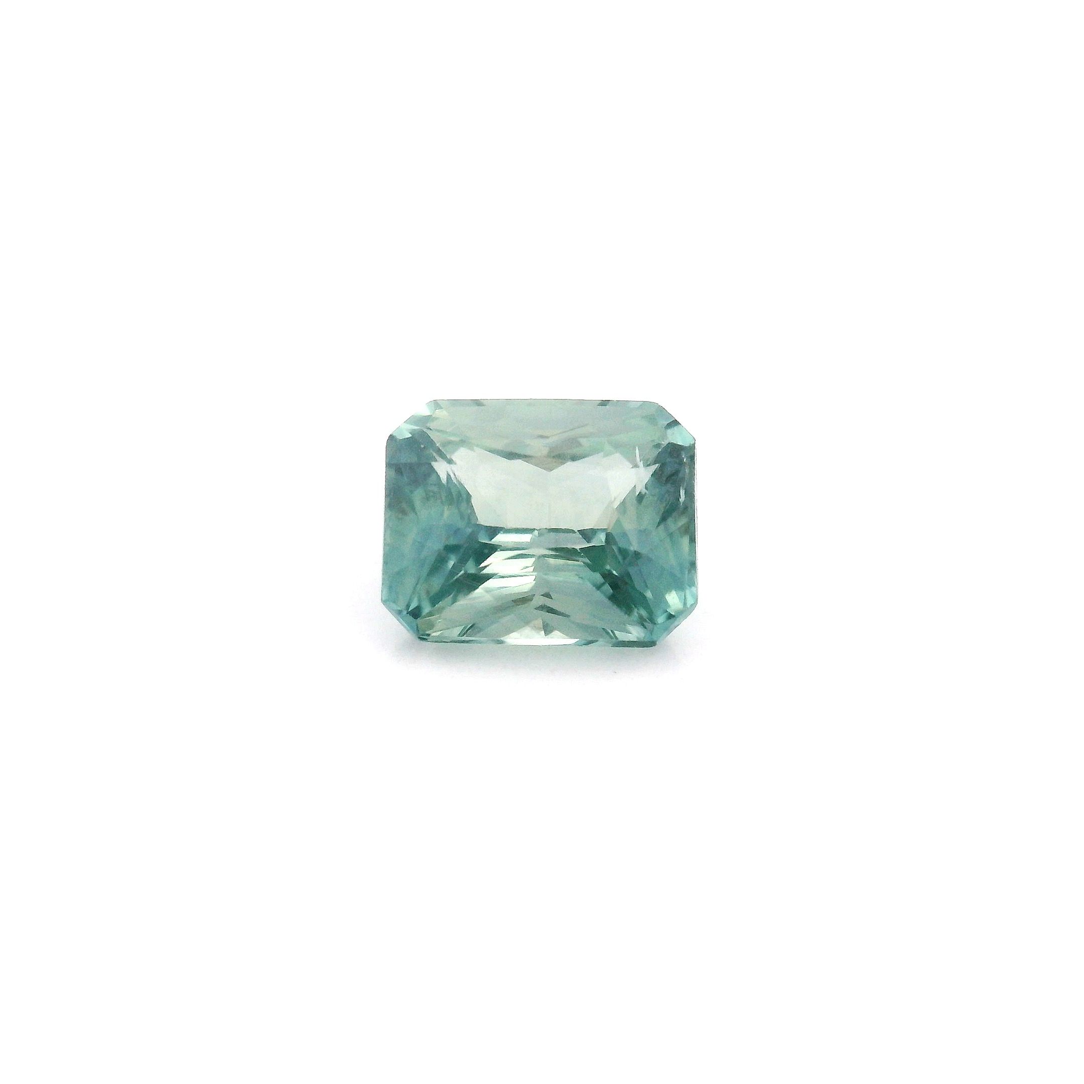 Szafir 1,61 ct, niebieski, szlif ośmiokątny
