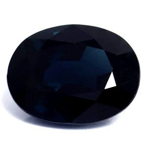 Szafir 3,17 ct, niebieski, szlif owalny