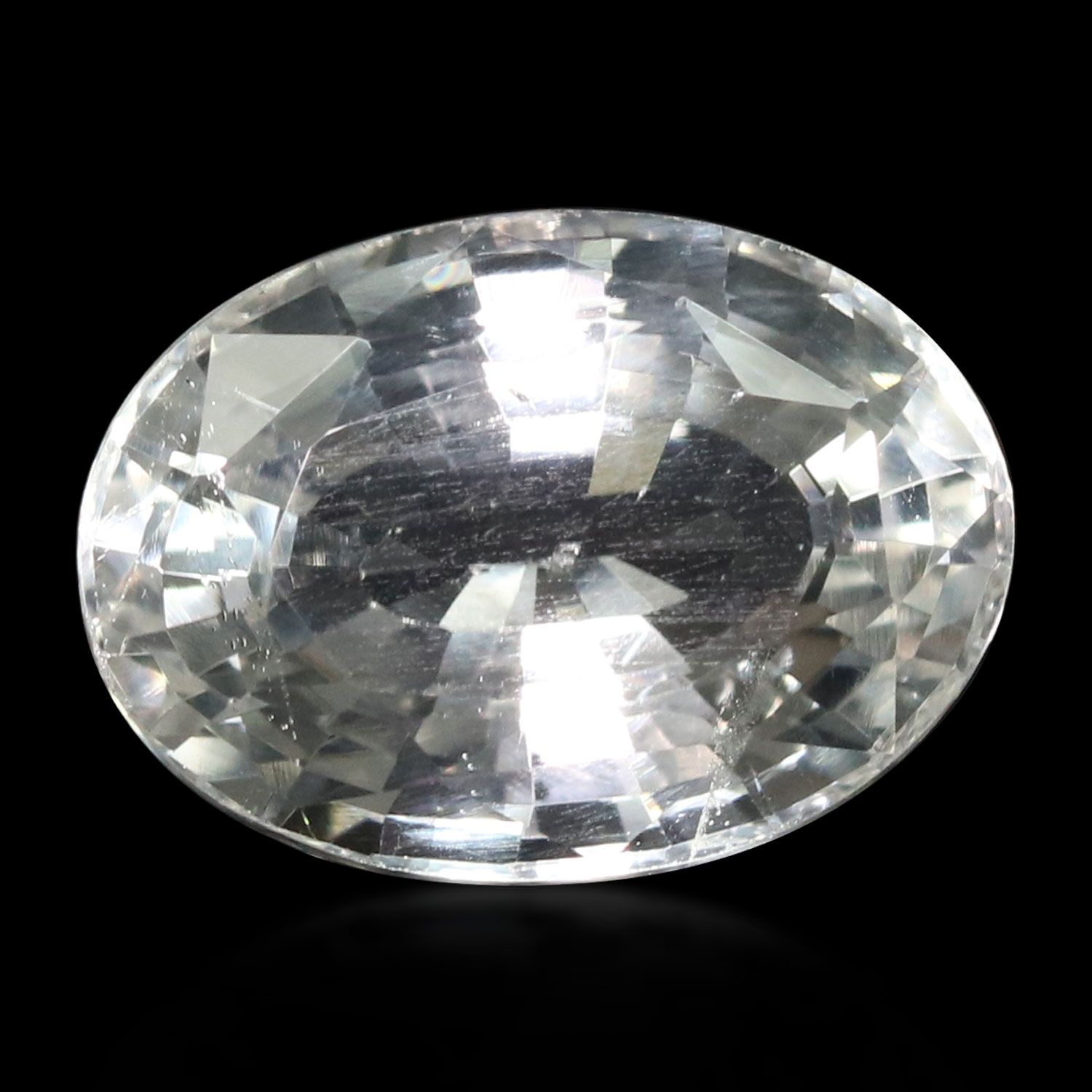 TOPAZ FACETED 9.04ct WHITE MI REST_OF_AFRICA NONE