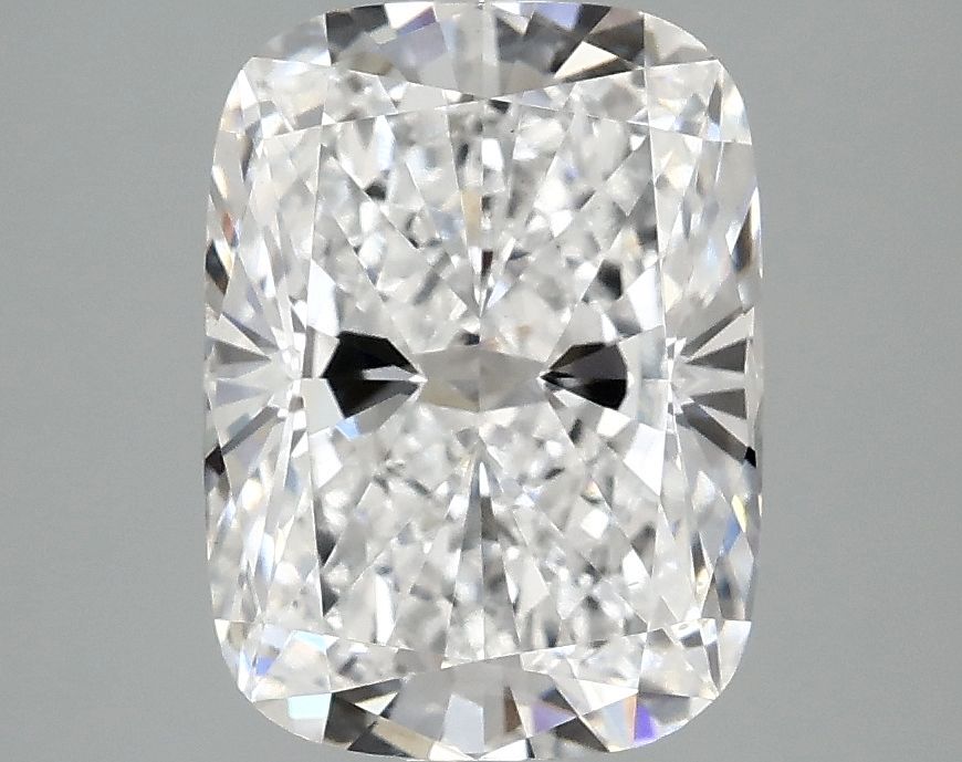 CUSHION MODIFIED 2.96ct D VS2 – EX EX NON