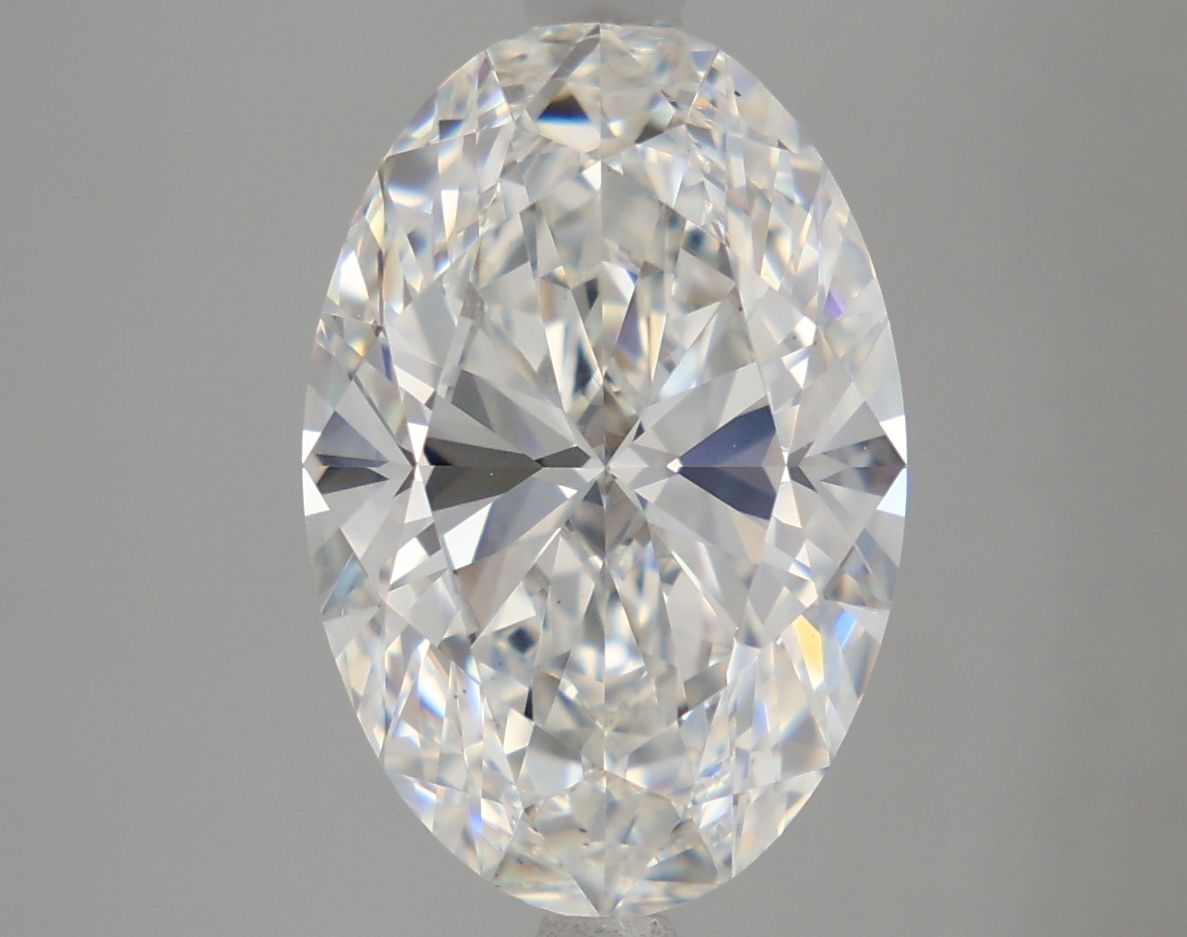 5.02 ct. oval Lab Grown Diamond front image