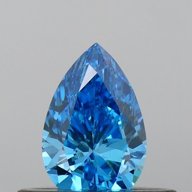0.33 CT Fancy Vivid Blue PEAR