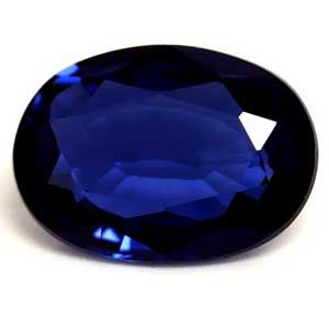 Szafir 1,01 ct, niebieski, szlif owalny