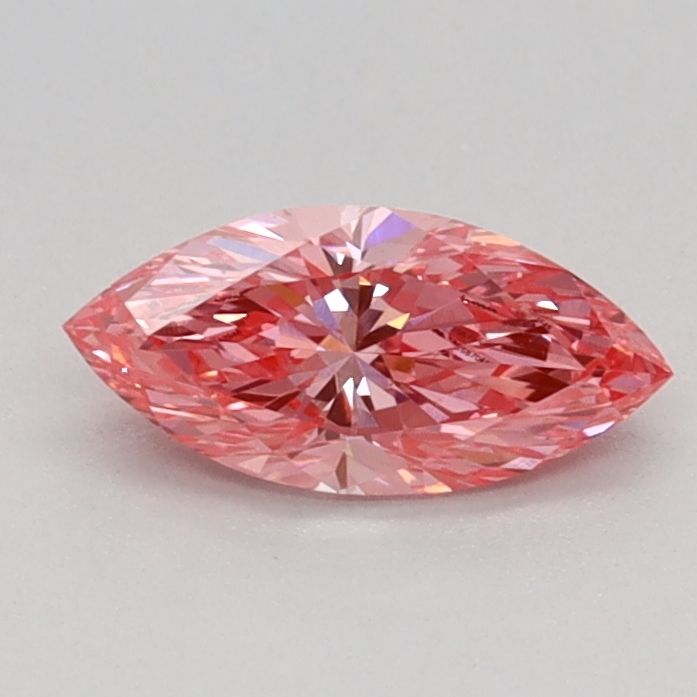 0.37 CT Fancy Vivid Pink MARQUISE