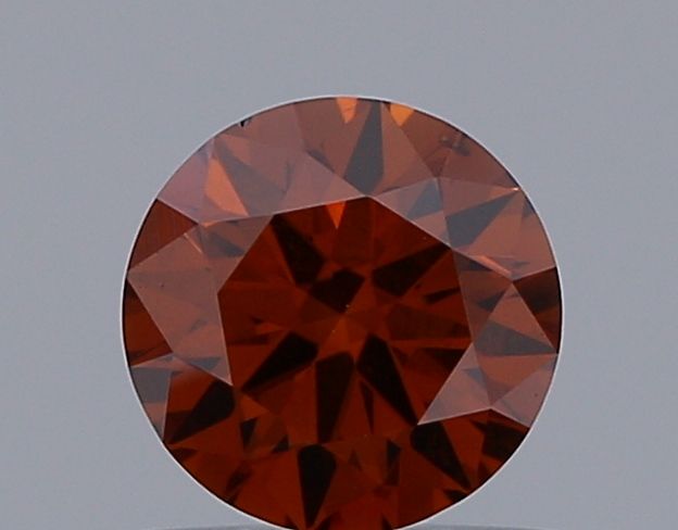 0.69 CT Fancy Deep Orange ROUND