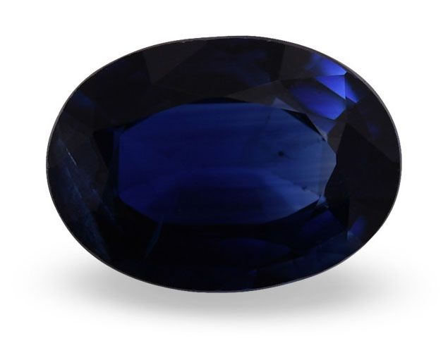 SAPPHIRE FACETED 0.8ct BLUE Blue EC THAILAND HEATED