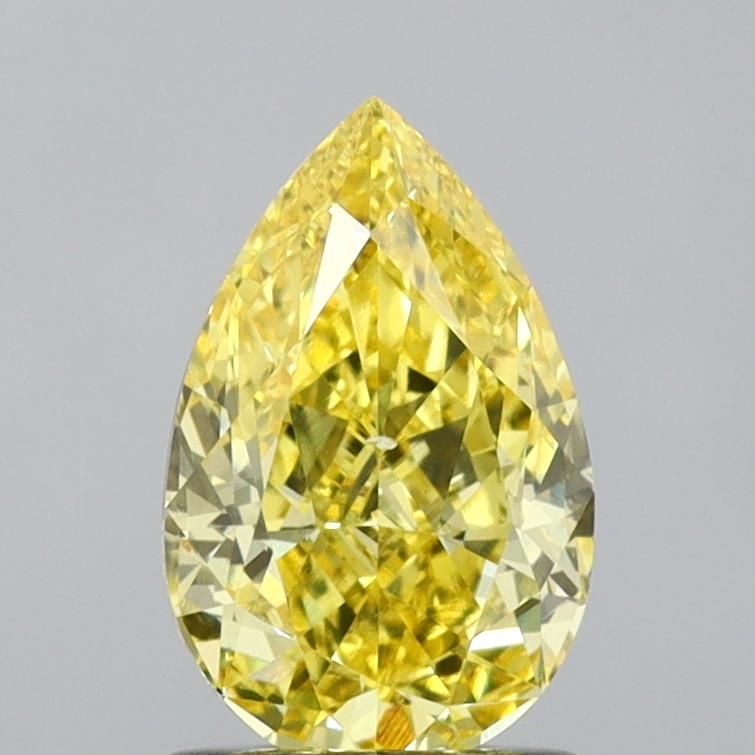 1.11 CT Fancy Vivid Yellow PEAR