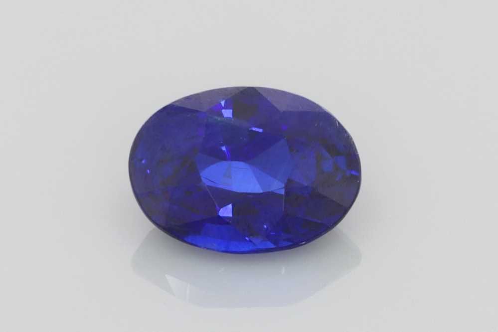 SAPPHIRE FACETED 1.06ct BLUE Deep BLUE SI SRILANKA HEATED