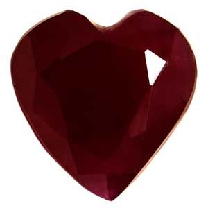 RUBY FACETED 1.13ct RED Deep Red EC REST_OF_AFRICA NONE