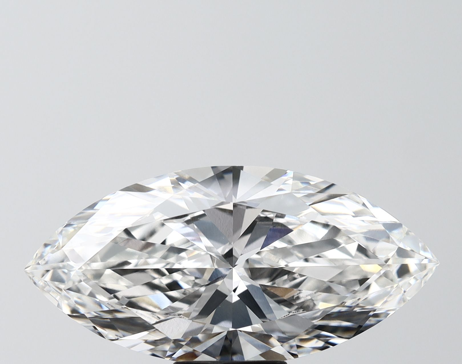 7.63 carat f VVS2 EX Cut IGI marquise diamond