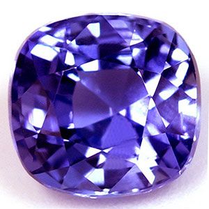Szafir 1,04 ct, niebieski, szlif cushion