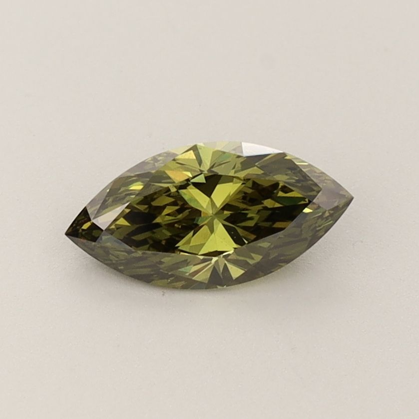 0.7 CT Fancy Vivid Green MARQUISE