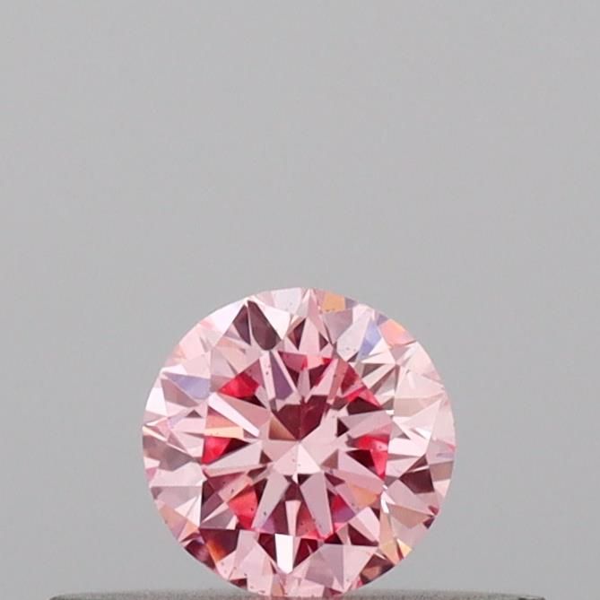 0.19 CT Fancy Vivid Pink ROUND
