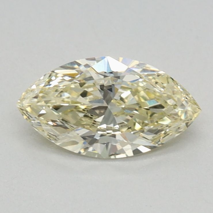 0.43 CT Fancy Light Yellow MARQUISE