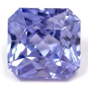 Szafir 1,43 ct, niebieski, szlif szmaragdowy