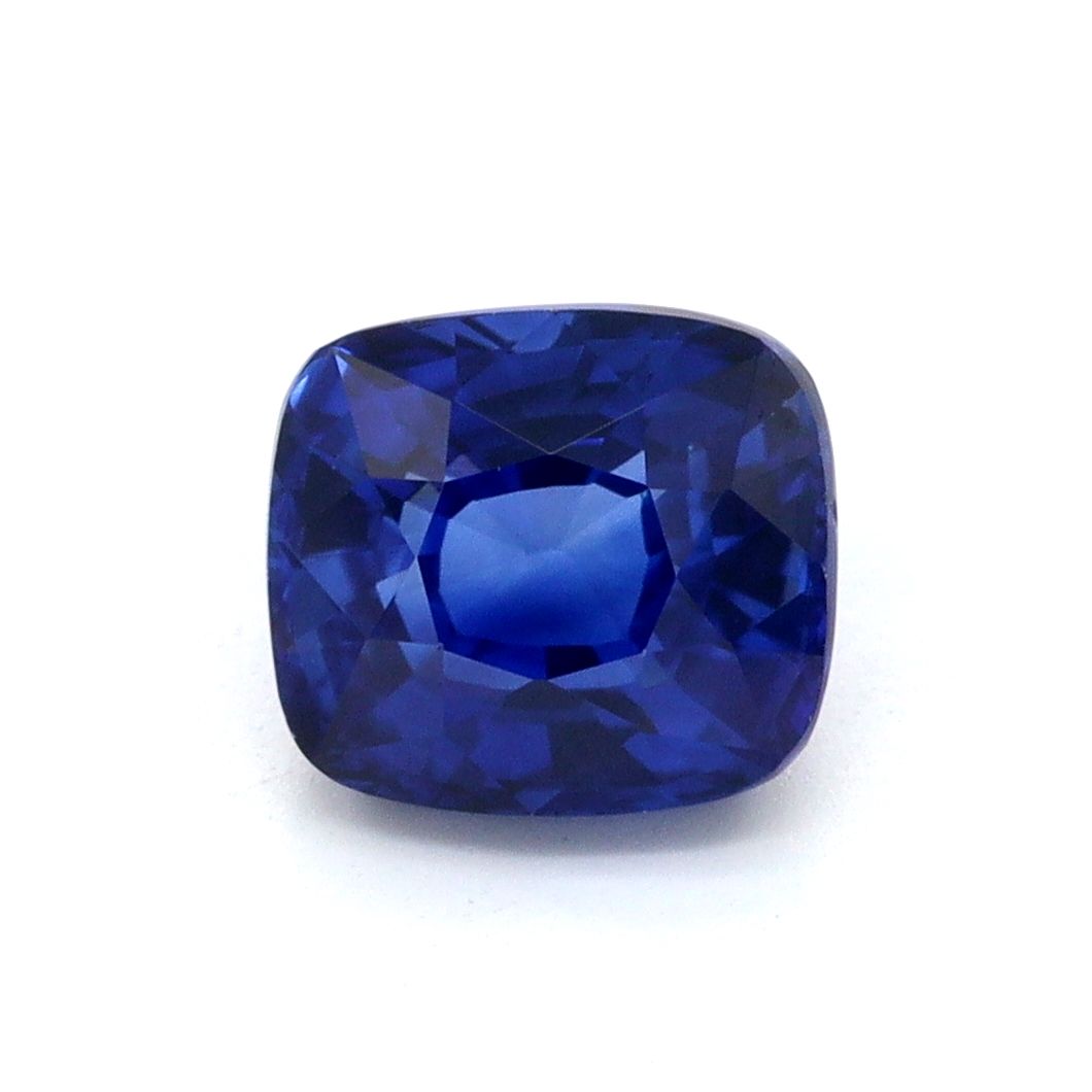 Szafir 1,05 ct, niebieski, szlif cushion