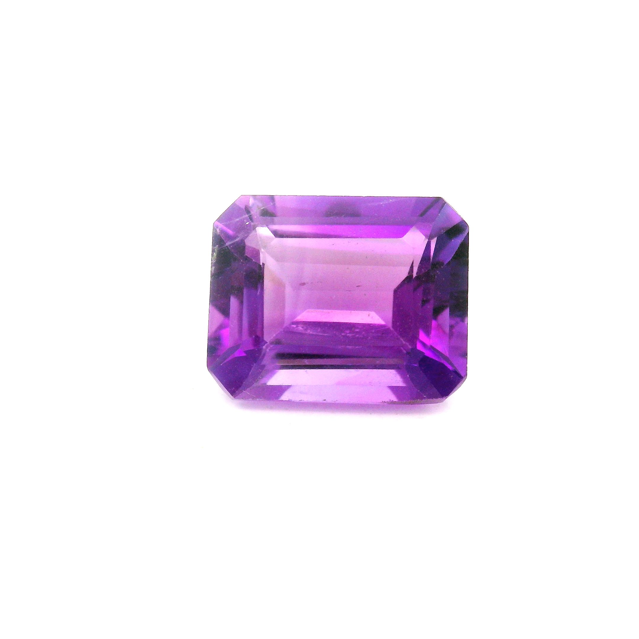 3.04 ct Octagonal amethyst