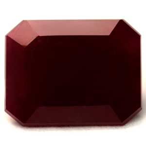 Rubin 9,34 ct, czerwony, szlif szmaragdowy