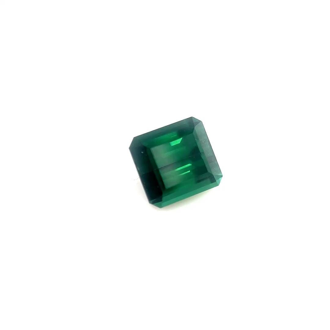 Turmalin 2,68 ct, niebieski, szlif szmaragdowy