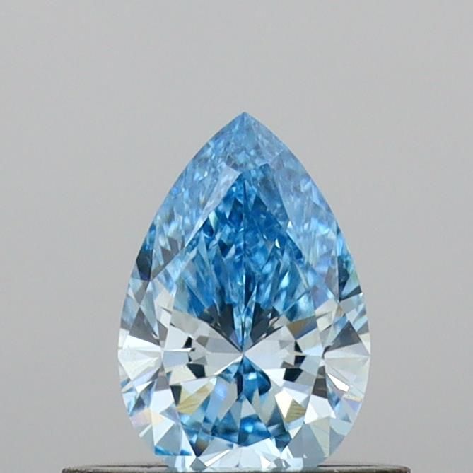 0.47 CT Fancy Vivid Blue PEAR