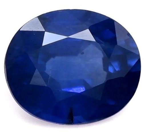 SAPPHIRE FACETED 0.77ct BLUE Blue EC THAILAND HEATED