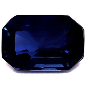 SAPPHIRE FACETED 0.71ct BLUE Deep Blue EC MADAGASCAR NONE