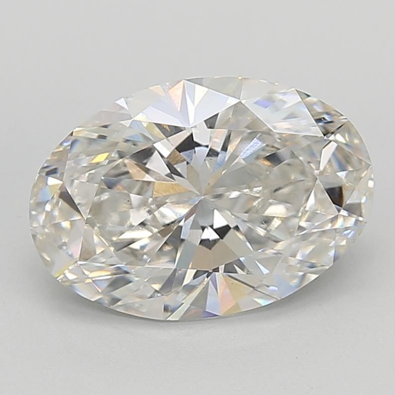 Diamant Ovale 4.05 ct - Couleur G - Pureté VS1