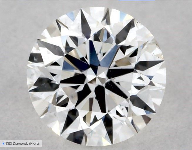 Prírodný diamant okrúhly briliant,... Prírodný diamant okrúhly briliant,...