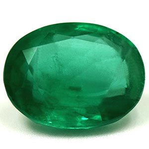 Szmaragd 3,28 ct, zielony, szlif owalny