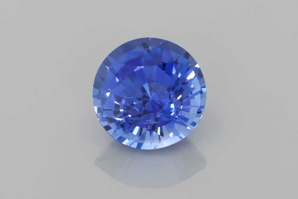 SAPPHIRE FACETED 2.08ct BLUE BLUE SI SRILANKA HEATED