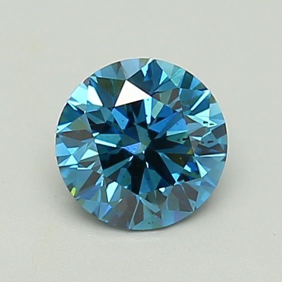 1.37 CT Fancy Vivid Blue ROUND