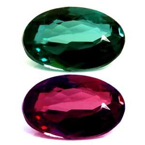 ALEXANDRITE FACETED 0.37ct GREEN Blue Green to Intense Purple EC BRAZIL NONE