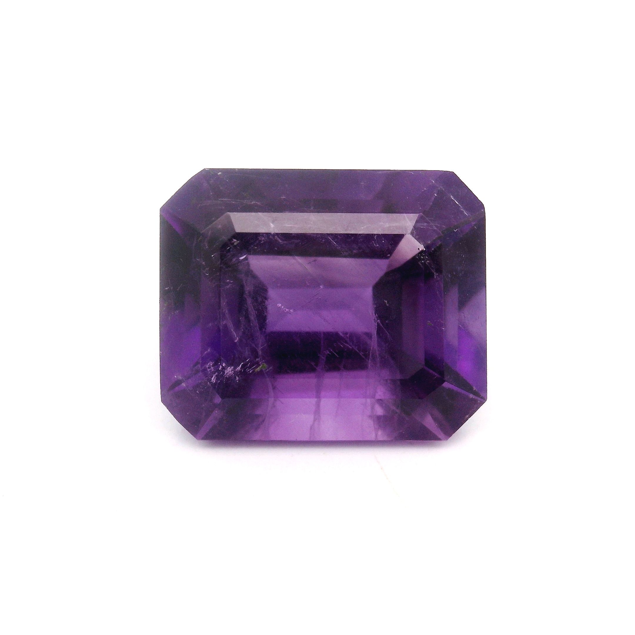 Ametyst 5,72 ct, purpurowy, szlif ośmiokątny