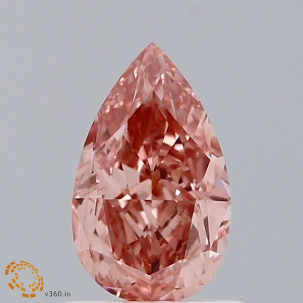 1.04 CT Fancy Vivid Pink PEAR