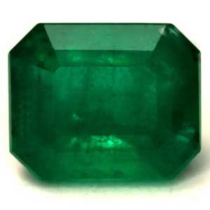 Szmaragd 3,27 ct, zielony, szlif szmaragdowy