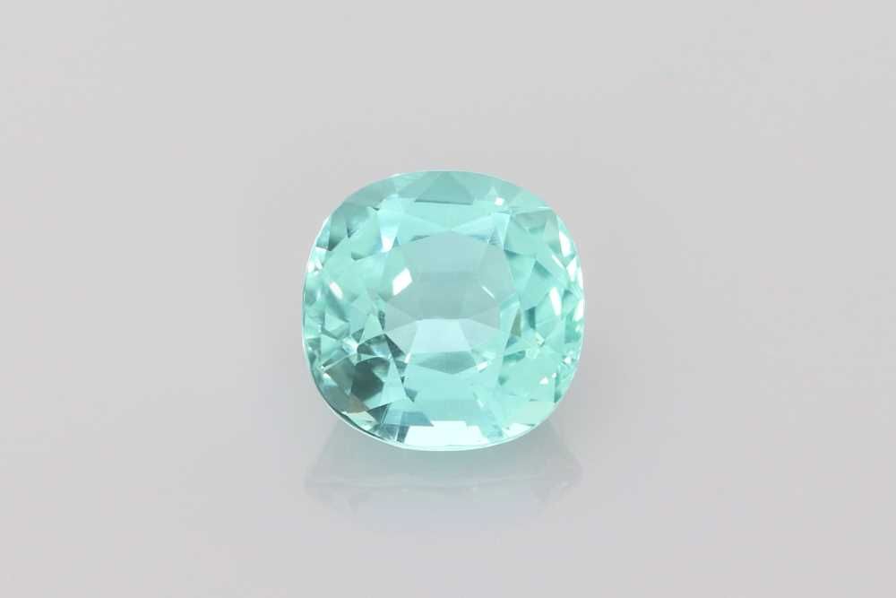 Turmalin 3,27 ct, zielony, szlif cushion