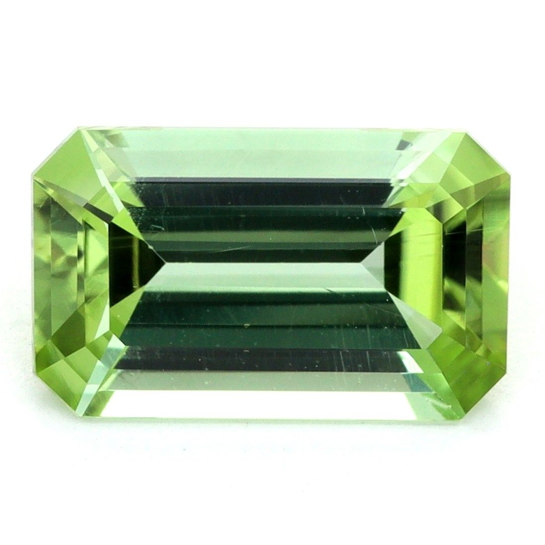 Turmalin 1,79 ct, zielony, szlif szmaragdowy