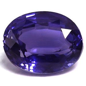SAPPHIRE FACETED 1.74ct BLUE Vivid Blue EC SRILANKA NONE