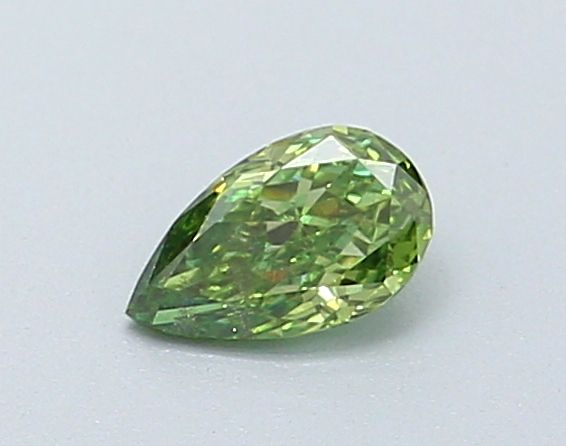 0.26 CT Fancy Vivid Green PEAR