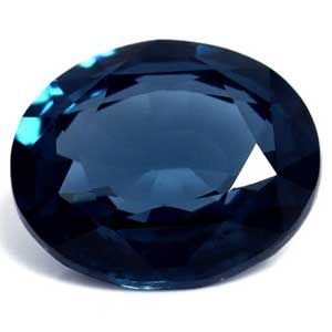 Spinel 3,03 ct, niebieski, szlif owalny