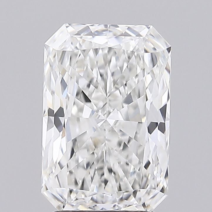 2.02 carat f IF EX Cut IGI radiant diamond